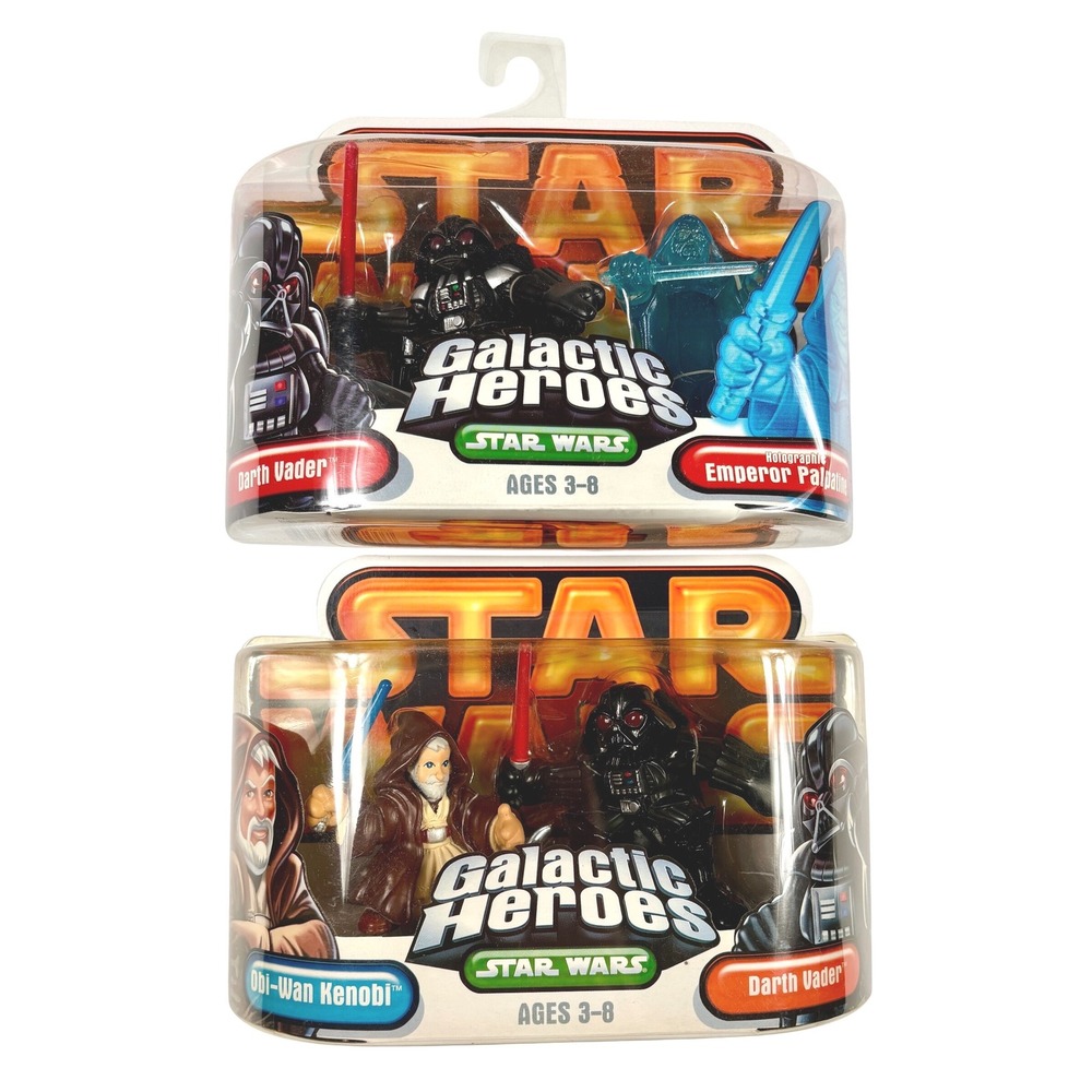 VADER HOLOGRAPHIC EMPEROR PALPATINE & KENOBI VADER Star Wars Galactic Heroes
